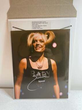 Emma "Baby Spice" Bunton Autographed 8x10 Promotional Photo
